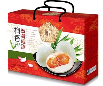 双黄咸蛋礼盒 - 成都梅香粽子